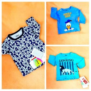 Newborn tshirts full sleeve pack of 3